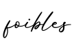 单词foibles书写