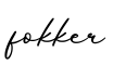单词fokker书写