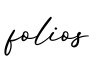 单词folios书写