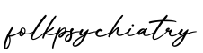 单词folkpsychiatry书写