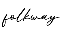 单词folkway书写