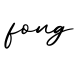 单词fong书写