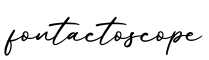 单词fontactoscope书写