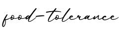 单词food-tolerance书写