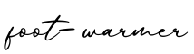单词foot-warmer书写