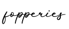 单词fopperies书写
