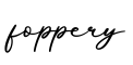 单词foppery书写