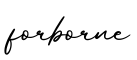 单词forborne书写