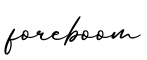 单词foreboom书写