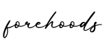 单词forehoods书写