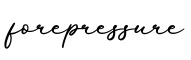 单词forepressure书写