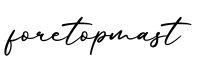 单词foretopmast书写