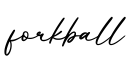 单词forkball书写