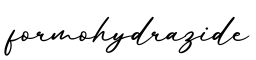 单词formohydrazide书写