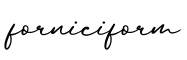 单词forniciform书写
