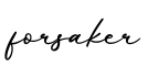 单词forsaker书写
