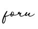 单词foru书写