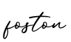 单词foston书写