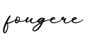 单词fougere书写