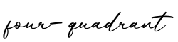 单词four-quadrant书写