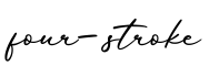 单词four-stroke书写