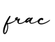 单词frac书写