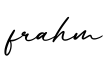 单词frahm书写