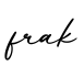 单词frak书写