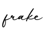 单词frake书写