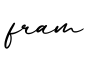 单词fram书写