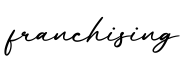 单词franchising书写