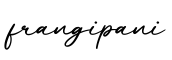 单词frangipani书写
