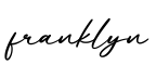 单词franklyn书写