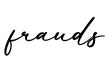 单词frauds书写