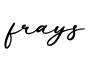 单词frays书写