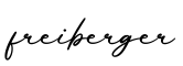 单词freiberger书写