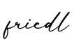 单词friedl书写