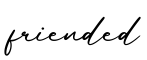 单词friended书写