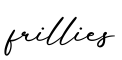单词frillies书写