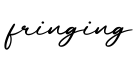 单词fringing书写