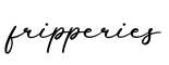 单词fripperies书写
