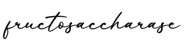 单词fructosaccharase书写