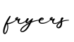 单词fryers书写