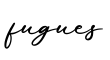 单词fugues书写