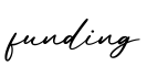 单词funding书写