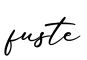 单词fuste书写