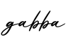 单词gabba书写