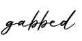 单词gabbed书写