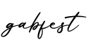 单词gabfest书写