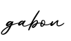 单词gabon书写